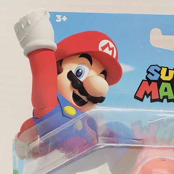 NEW Jakks Pacific 91438 World of Nintendo 4" Mario SHY GUY W/PROPELLER Figure - Picture 2 of 16